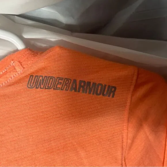 Under-Armour Womens Long Sleeve Top | Peach | Size SM/P - Picture 4 of 5